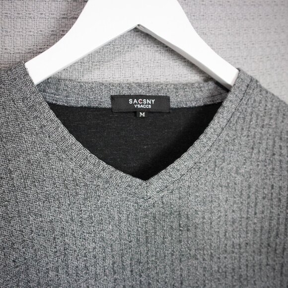 1990s Sacsny Y'saccs by Yohji Yamamoto V Neck Longsleeve - Picture 3 of 7